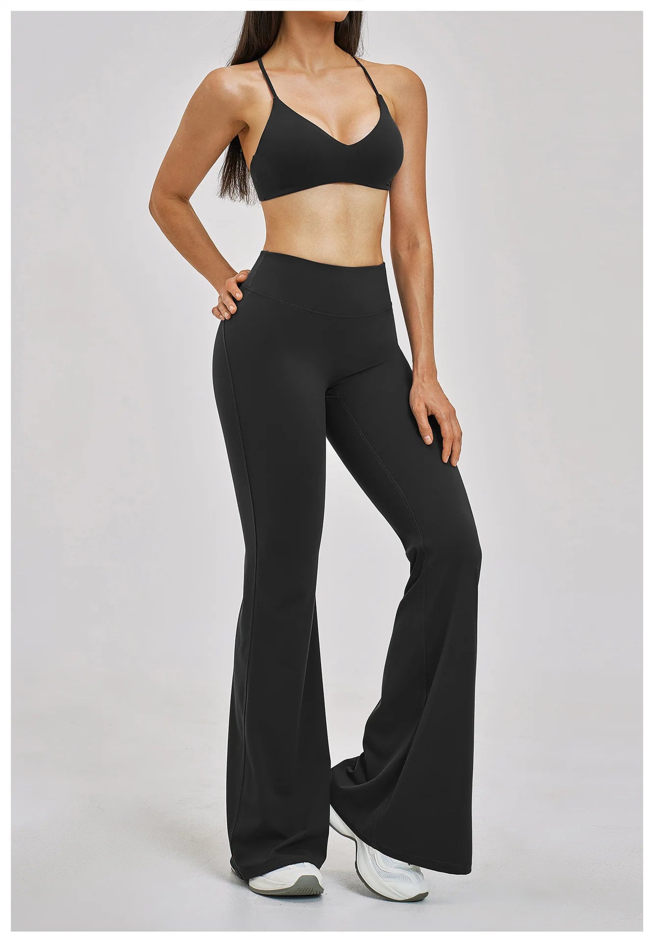 Yoga Set 2PCS Women's Clothes Sports Outfits Fitness Tracksuit Gym Shockproof Workout Clothing Female Fitness Suit Athletic Wear
