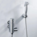 Thermostat Bidet Set Wall Mounted Bathroom Shower Toilet Portable Sprayer Kit Cold Hot Water Hygienic Shower Thermostatic Valve