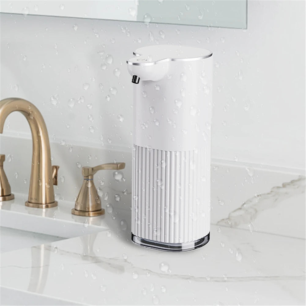 Automatic Inductive Soap Dispenser Foam Washing Dispensers 400ML Smart Hand Washing Soap Distributor PX5 Waterproof White Black