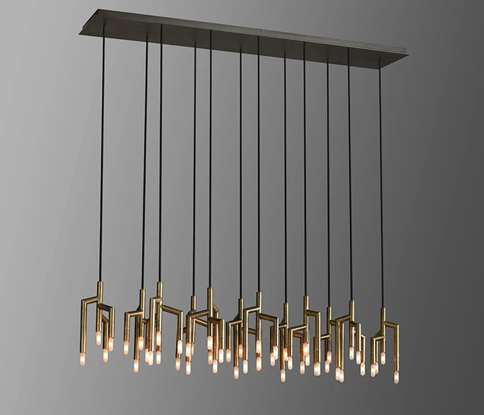 Modern Light Villa  Tree Branch Staircase Chandelier Lighting,Luxury Designer Restaurant Light in the Bedroom Home Decor