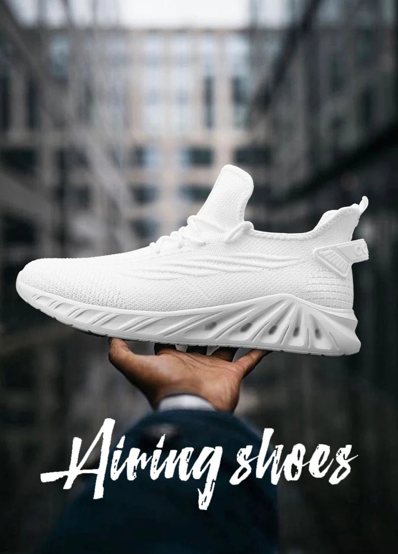 Marathon Running Shoes Casual Men Sports Outdoor Lightweight Shock-Absorbing HardWearing Male Comfortable Athletic WalSneakers