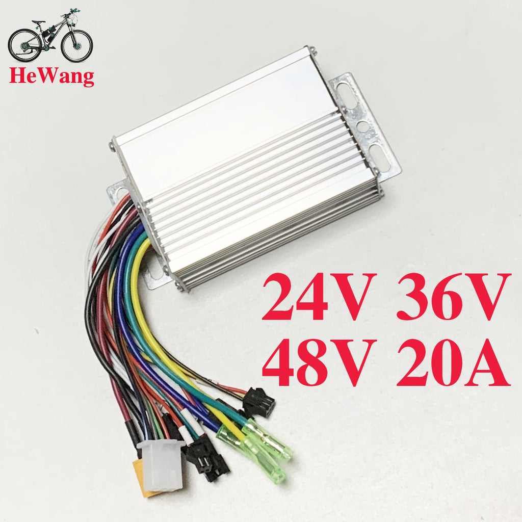 24V 36V 48V 20A E-Scooter Brushless Motor Controller 3-mode Sine Wave 350W 5pin hall for KUGOO M4 E-Bicycle No. 2 Protocol Meter