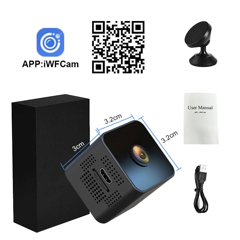 Mini Camera WiFi 1080P HD Wireless Security Monitor For Home Night Version Protection Remote Intelligent Camcorder 2026 New ﻿