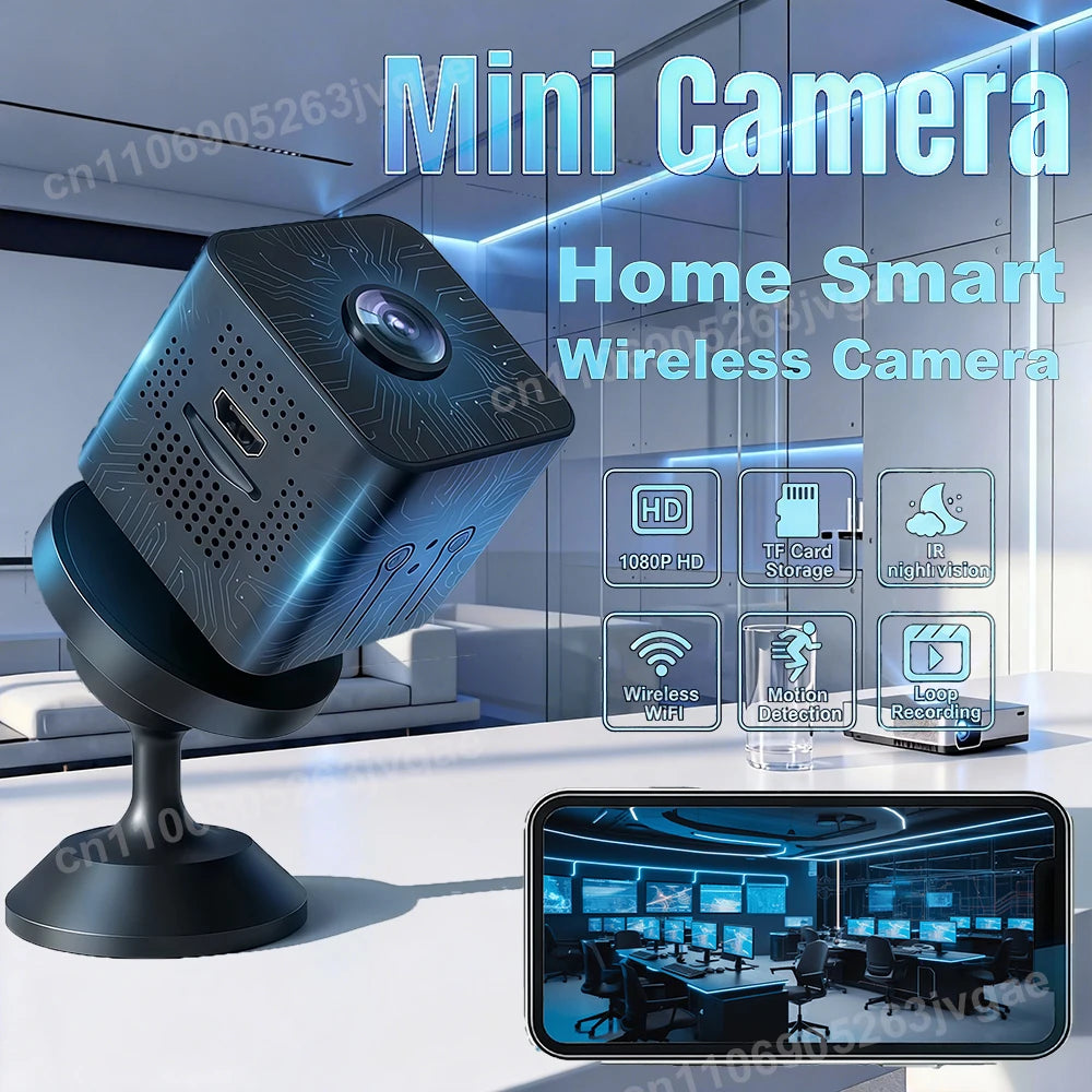 Mini Camera WiFi 1080P HD Wireless Security Monitor For Home Night Version Protection Remote Intelligent Camcorder 2026 New ﻿