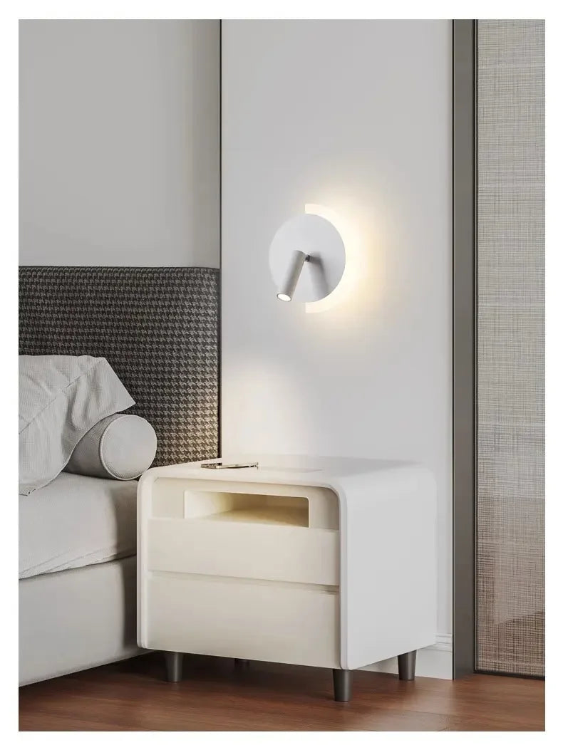 Modern Led Wall Lamp Spotlight Living Room Bedroom Reading Lighting Sconce Wall Light Stair Lamp Corridor Aisle Decor Lighting