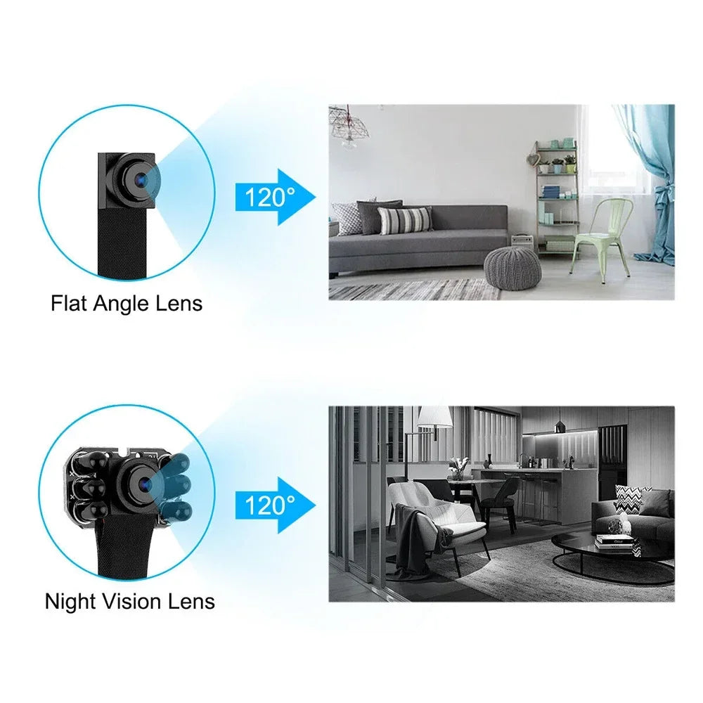 HD 1080P WiFi Camera DIY Small Camera Mini Cam Infrared Night Vision Motion Detection Support Remote View P2P Micro Webcam