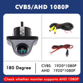 SMARTOUR 4K CVBS AHD 1080P Vehicle Rear View Camera Car Reverse Night Vision Waterproof For AHD Input Car Android Radio Screen