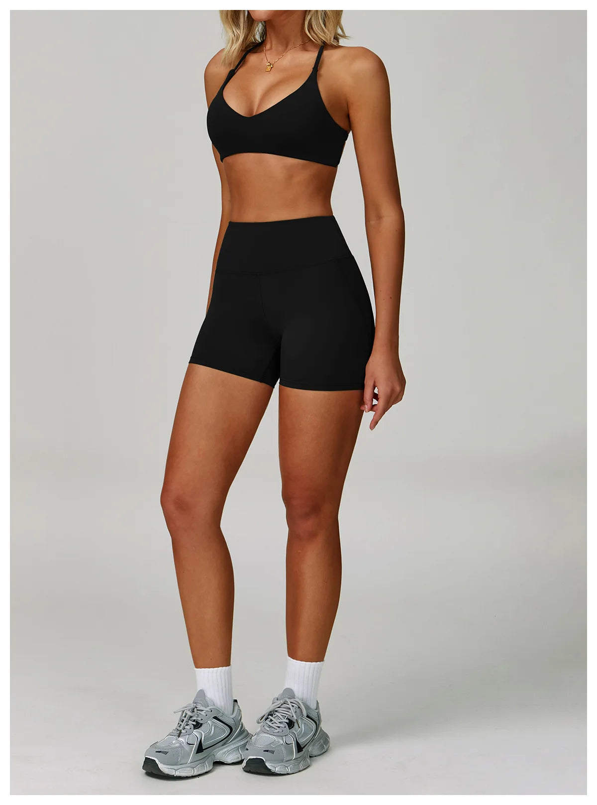 Women's Tracksuit 2 Piece Set Fitness Clothes Yoga Sets Sportswear Workout Bra High Waist Leggings Set Gym Clothing Sports Suits