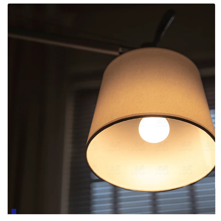Adjustable Wall Lamp Aluminum Modern Foldable Long Swing Arm  sconces lamps Telescopic wall lights Bedside Study Reading Sconce