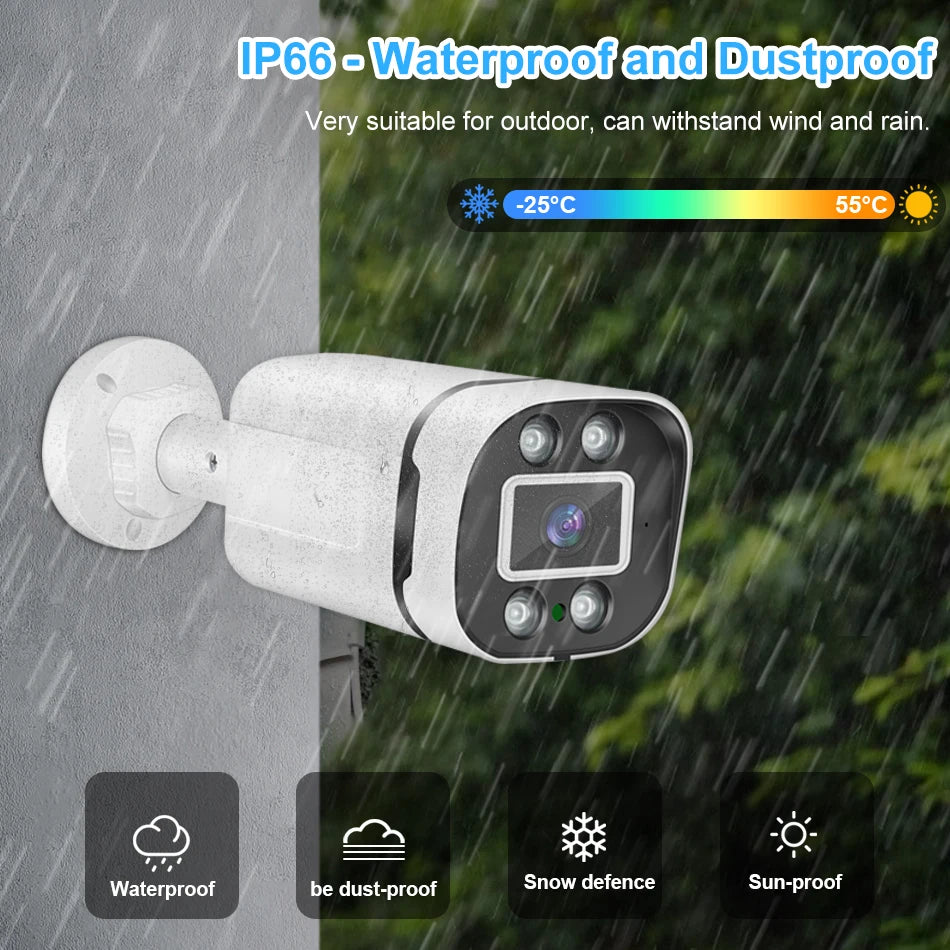 Smar New Super HD 2MP/5MP AHD Camera Waterproof 6* Nano IR LEDS Security Camera  AHDH System Video Surveillance With Bracket
