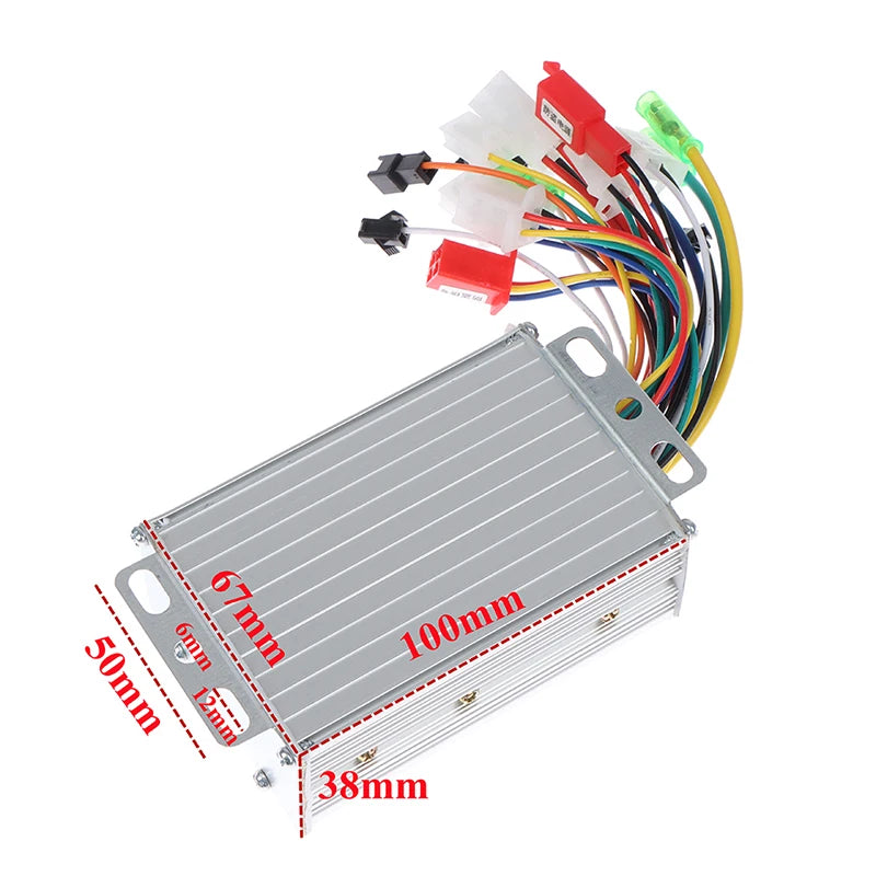 Electric Bicycle Accessories 36V/48V Bike 350W Brushless DC Motor Controller For E-bike Scooter