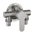 304 Stainless Steel Shower Faucet Hot And Cold Water Mixer Valve Sinlge Handle Wall Mounted Bathtub Faucet G1/2 for Water Heater