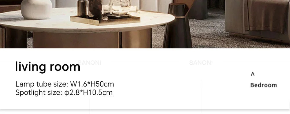 Modern LED Wall Lamp with Reading Spotlight for Living Room Sofa Bedroom Background Bedside Wall Light Bedside Lighting Fixture