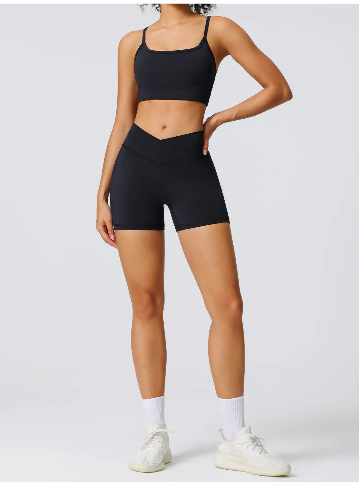 Sport Set Women Summer New Yoga Set Women's Outdoor Fitness Suit 2-piece Set Running Sportswear