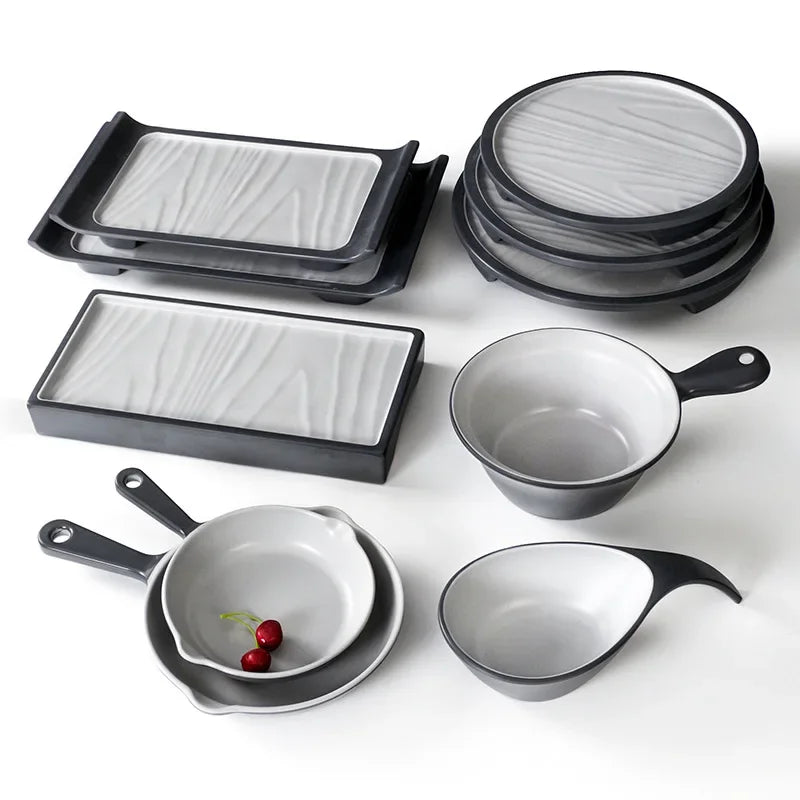 1PCS Tableware/high-end Cold Dish Plates/non Fragile Plates/bowls/sushi Plates, Japanese Style,A5 Food Grade Melamine