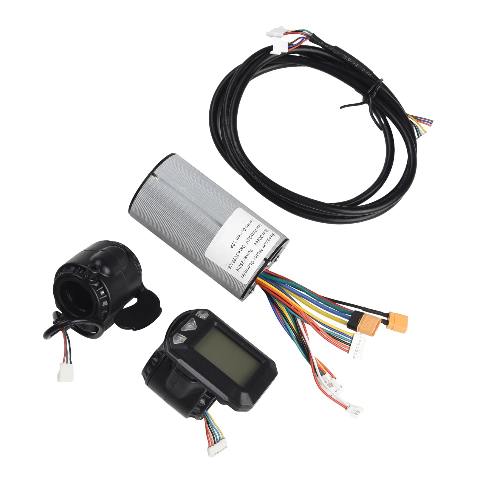Reliable Electric Scooter Controller with LCD Display and Advanced EABS Brake System Fits Various Wheel Sizes and Power Ratings