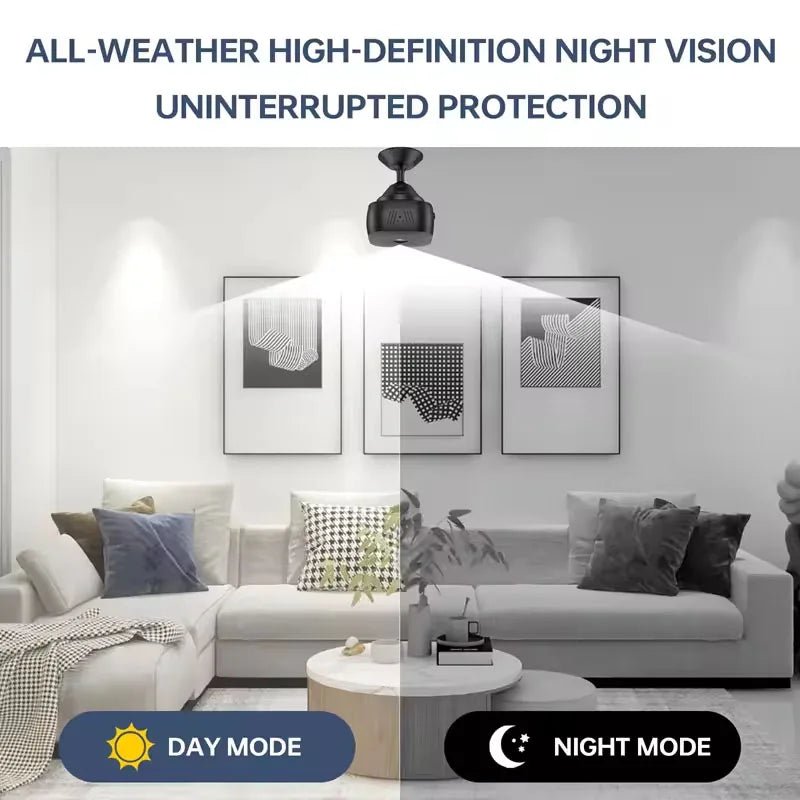 1080P Mini HD Camera WiFi Wireless Monitoring Security Protection Remote Monitor Camcorders Video Surveillance Smart Home