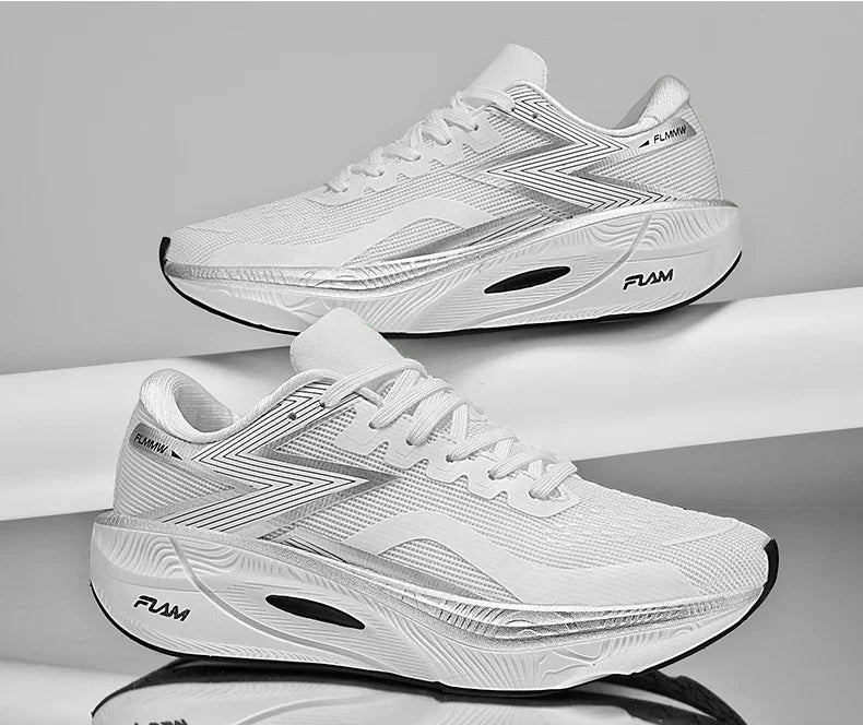 Running Shoes Carbon Board Speciality Marathon Men Sports Breathable Lightweight Women's Comfortable Athletic Nonskid Sneakers