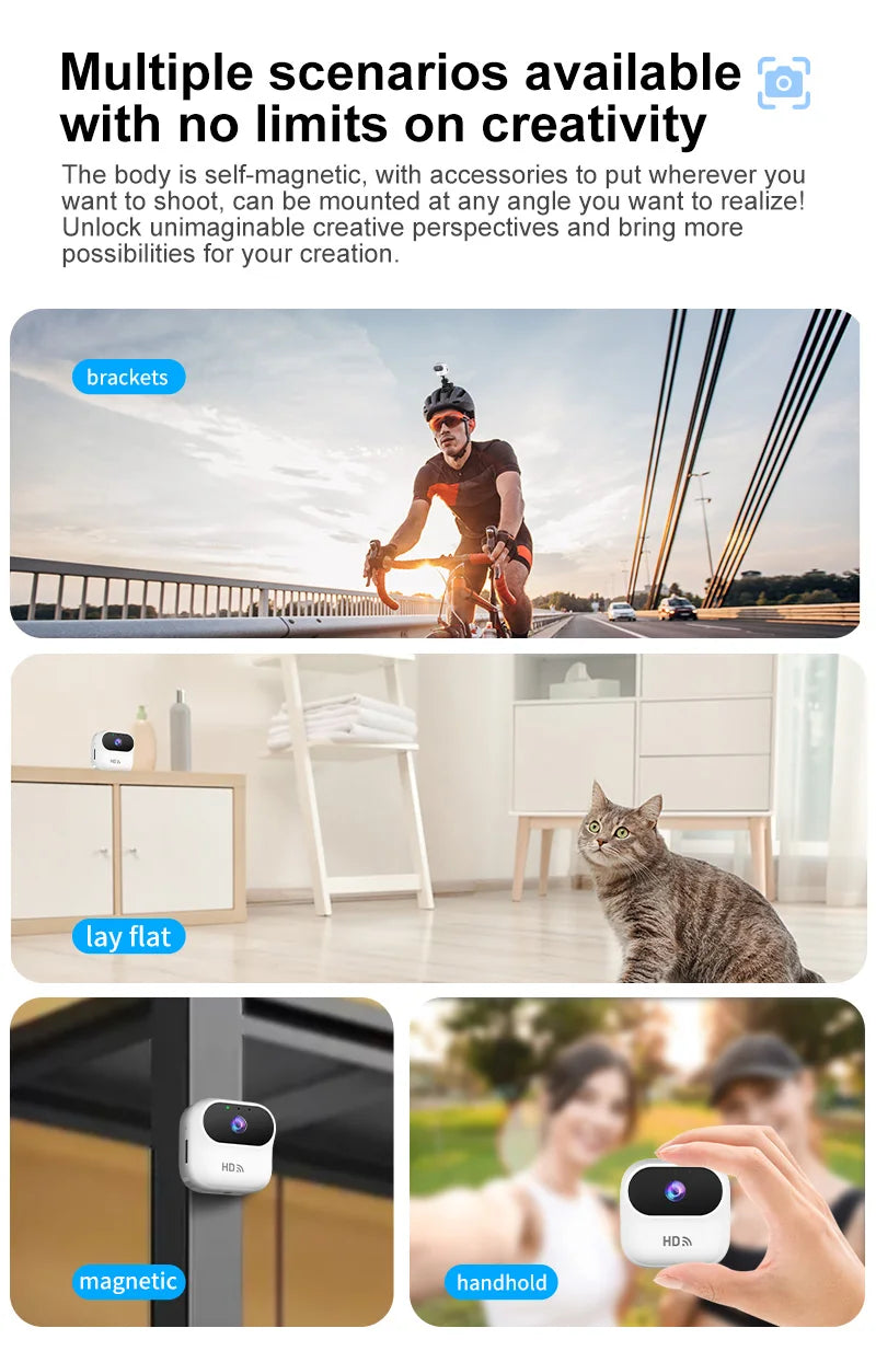 Ourlife HD Mini Camera WiFi Smart Home Security Camera Monitor Camcorders Video Surveillance Camera With Motion Tracking