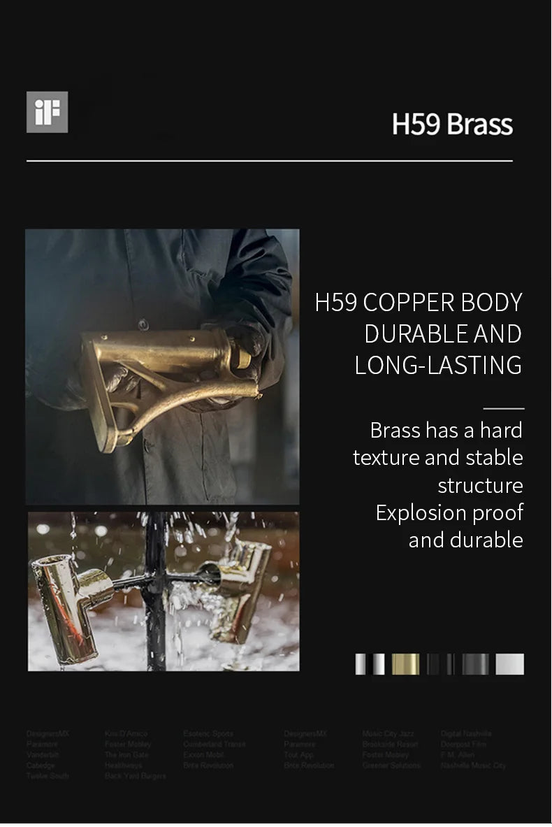 Bathroom Basin Faucet Sink Mixer Gun Grey Color Hot Cold Water Mixer Deak Mounted Waterfall Style Copper Sink Taps FR651