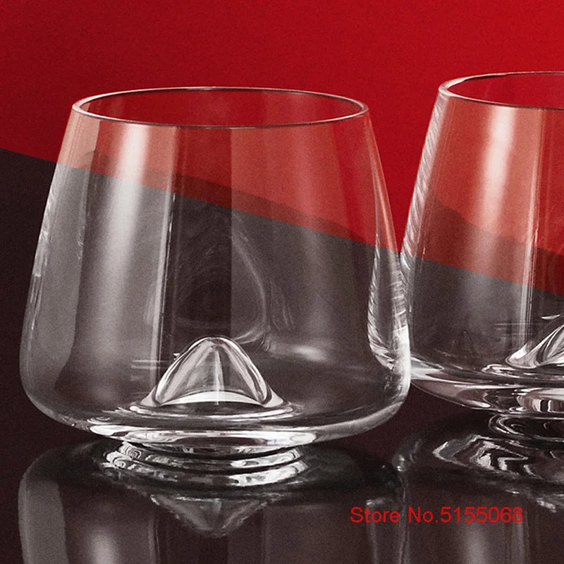 Swirl Whiskey Glass Eddy Wedding Wine Glasses Cognac Brandy Snifters Crystal Liqueur Cup Aroma Gather Together Whisky Tumbler