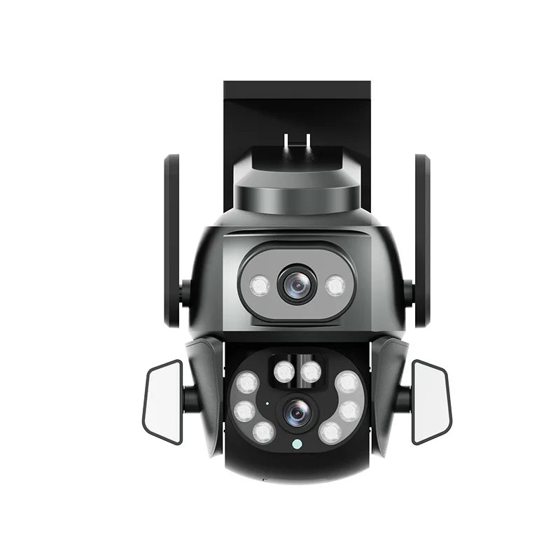 4MP UHD Carecam APP Dual Lens Wireless PTZ IP Dome Camera Full Color AI Humanoid Detection Home Security CCTV Baby Monitor