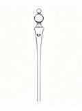 Whiskey dropper, glass dropper, whiskey tasting gift, thick glass tube accessories, smooth surface design