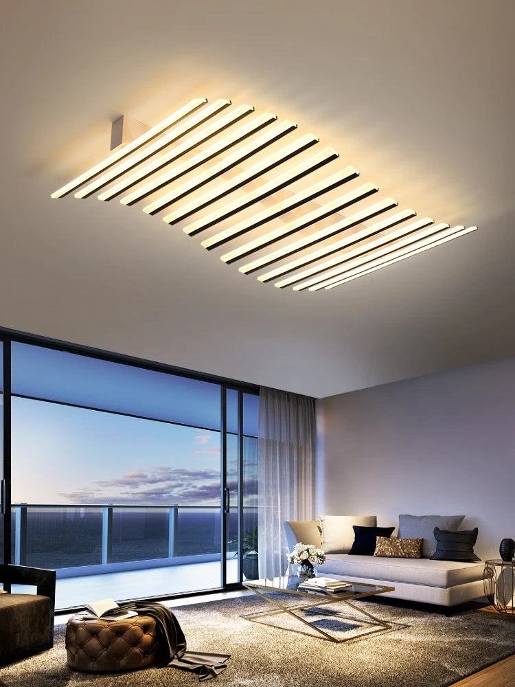 Modern Living Room Lamps Ceiling Light Interior Decoration for Home House LED Lamps for Bedrooms Linear Ceiling Light Home Lamp