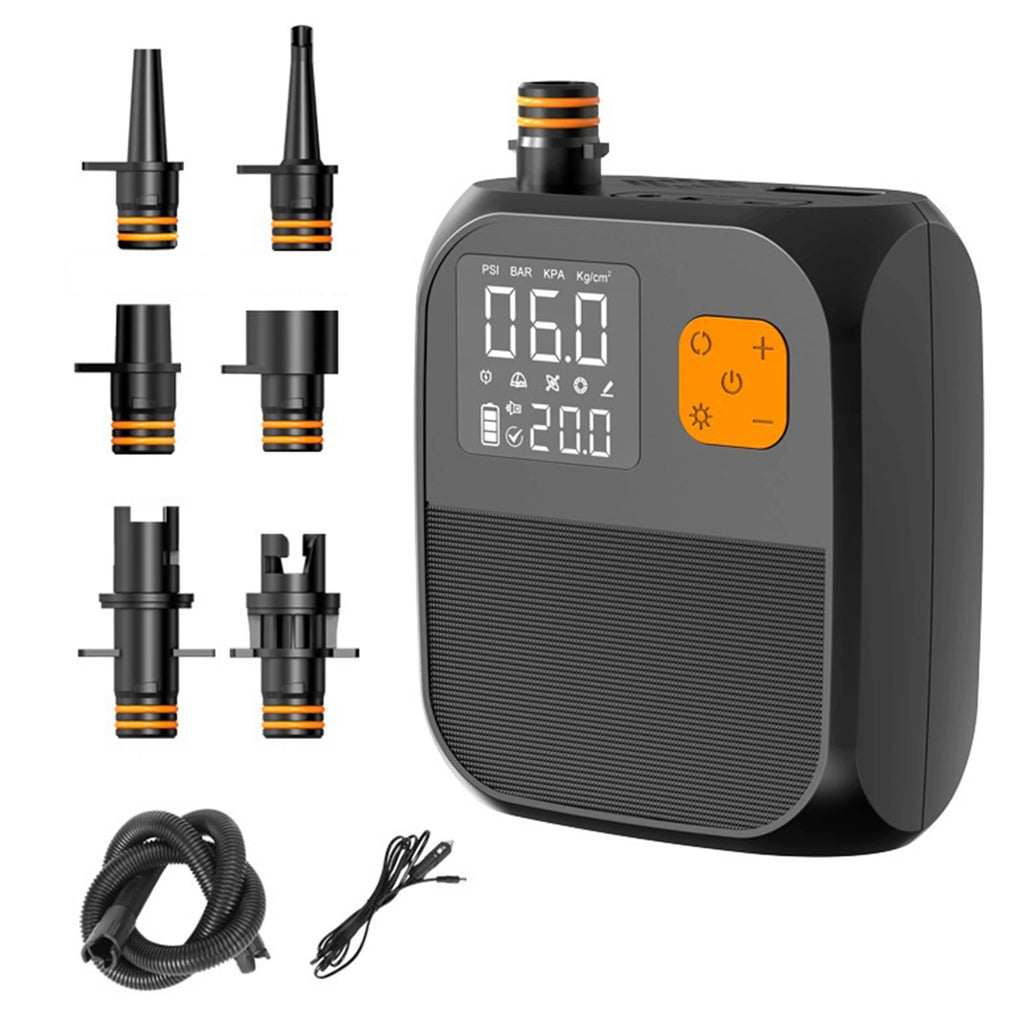 SUP Air Pump Rechargeable Electric Paddle Board Pump SUP Pump for Inflatable Stand Up Paddle Board Kayaks Boats 25PSI Air Pump