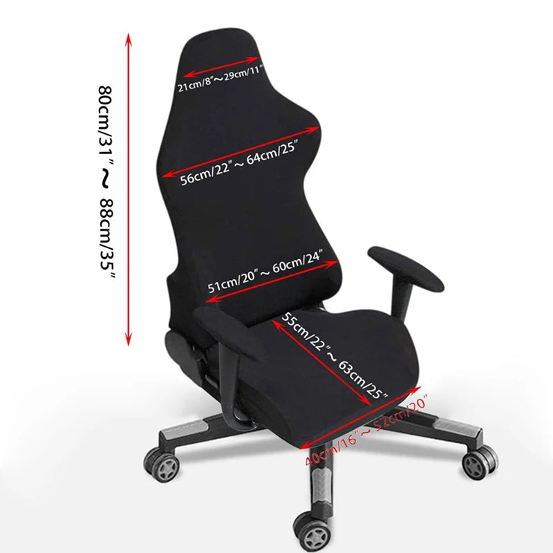 Spandex Gaming Chair Covers Stretch Office Chair Cover For Computer Chair Covers Customize Chair Cover For Armchair Seat Cover
