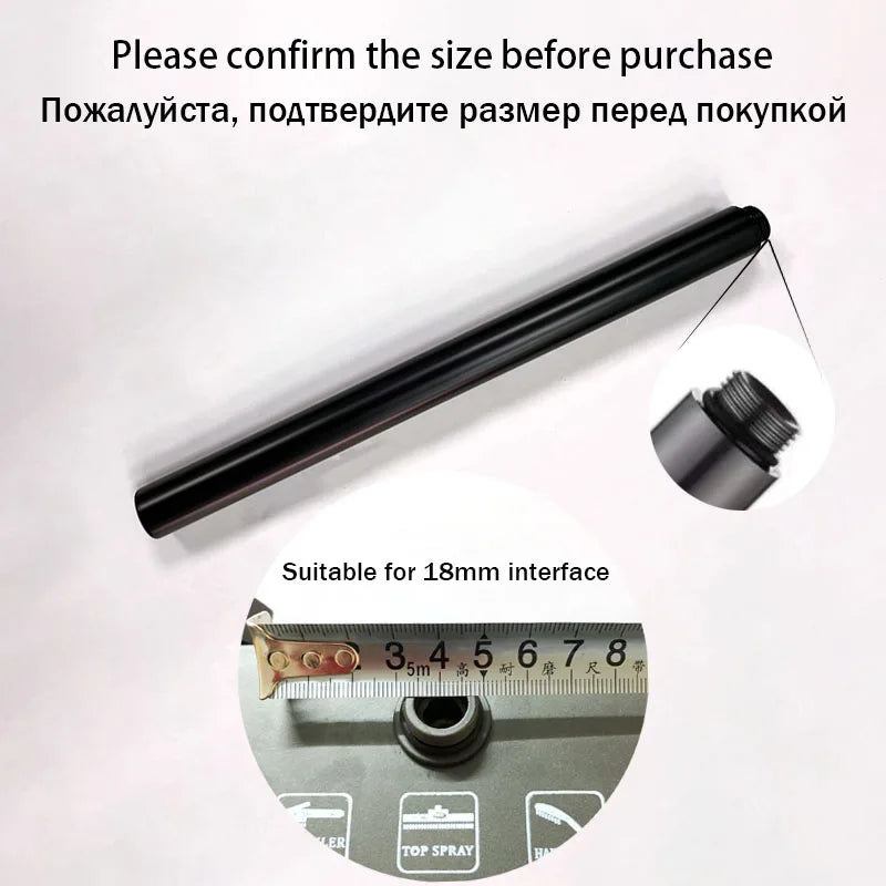 Shower Extender Gray Black Shower Extension Rod Shower Bracket 30\40\50 cm Shower Extension Rod Riser Tube Bathroom Accessories