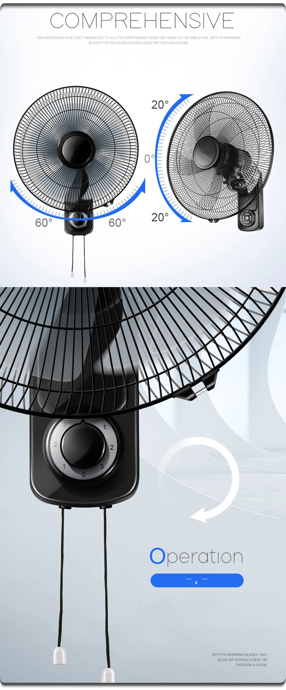 fan  wall fan air conditioning Small Air Conditioning Appliances portable fan ventilator standing fan