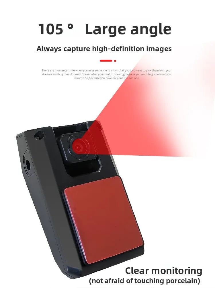 AHD high-definition forward-looking camera front-mounted driving recorder four-way monitoring front-mounted car head paste for l