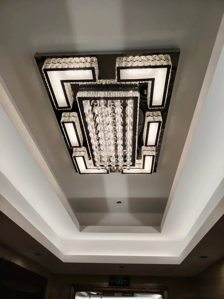 Modern Light Luxury Ceiling Led Crystal Ceiling Light Home Decoration Home Decoration Bedroom Dining Room Kitchen Lighting