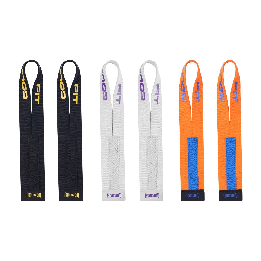 2Pcs Sports Booster Belt Grip Fitness Pull-Up Bars Pull-Ups Silicone Non-Slip Wear-Resistant Deadlift Strap Gym Dumbbell Workou