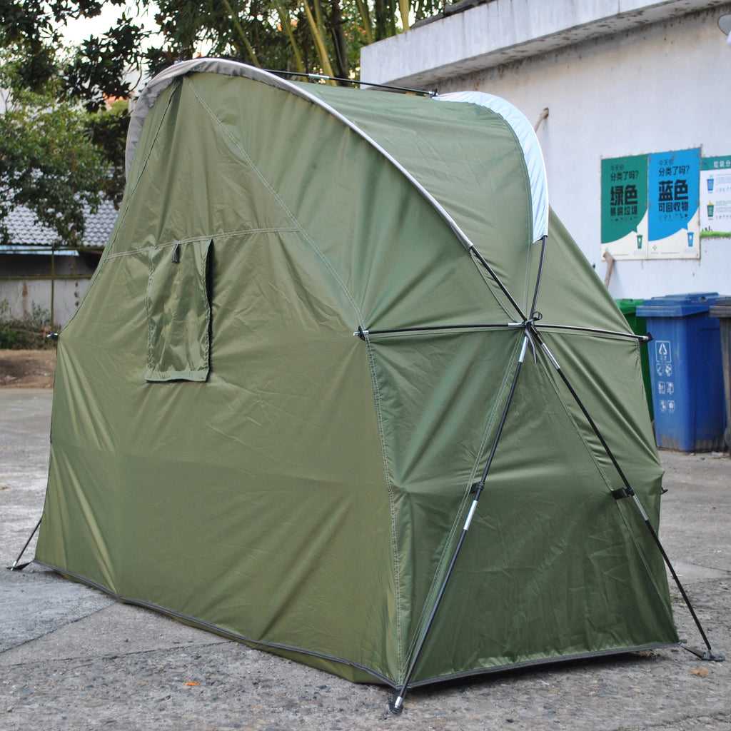 4-in-1 Camping Cot Tent, Backpacking 1 Person Camping Tent, Tent Cot Folding Off the Ground Tent,Fishing Tent,Excluding bed