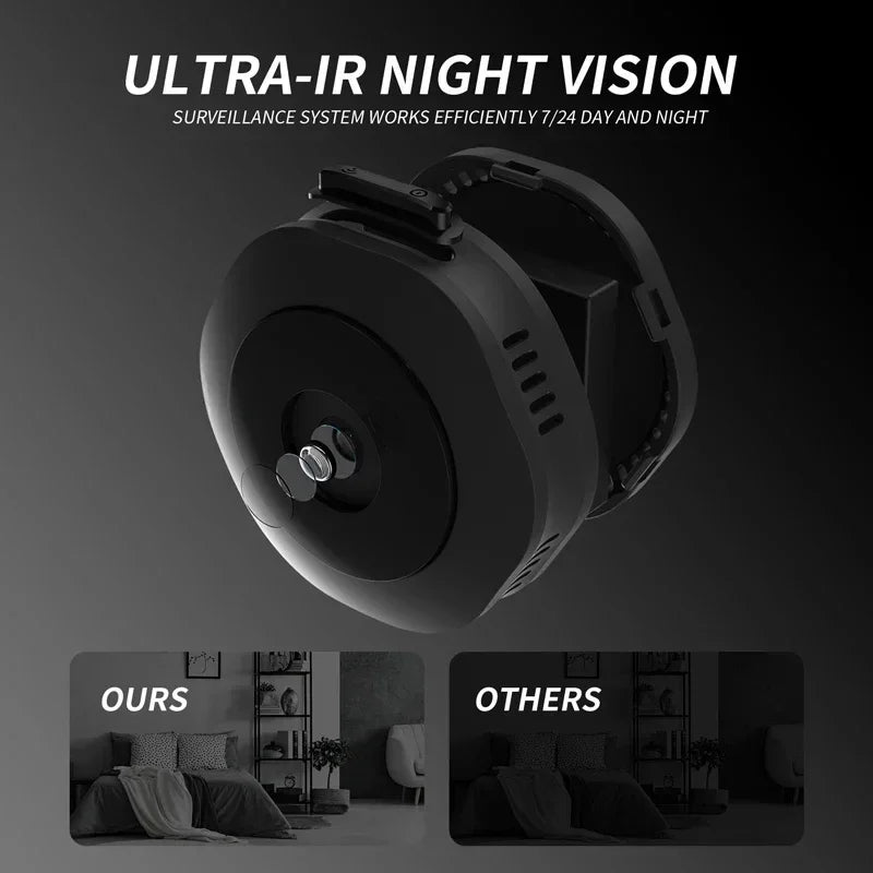 HD 1080P Mini IP Camera  Covert Small Nanny Cam Video Voice Recorder Indoor Portable  Security CCTV Camera for Home and Office