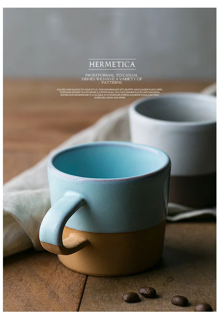 Nordic Style Ceramic Mug Creative Tea Cup Water Cup Simple Home Use Drinking Cup Afternoon Tea Coffee Cup for Adults