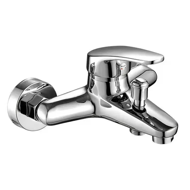 Wall Mount Sink Faucets Hot Cold Water Tap Hand Wash Basic Faucets Shower Multifunction Faucet Mixing Valve Bathroom Accessories
