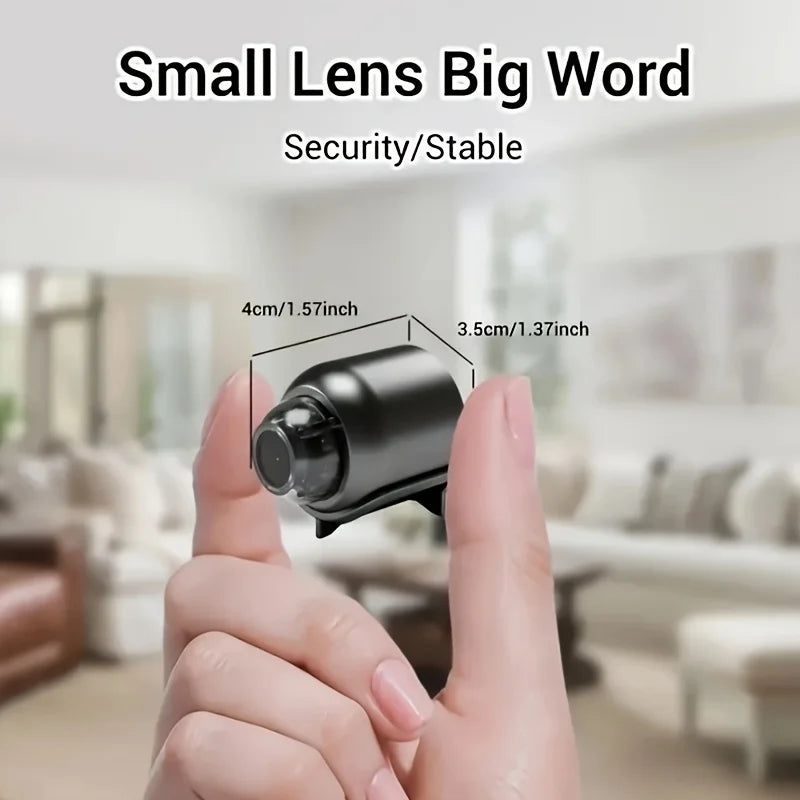 HD Mini Camera WiFi 1080P Remote Wireless Video Recorder Home House Pet Dog Kids Safety Monitoring Security For Iphone Battery