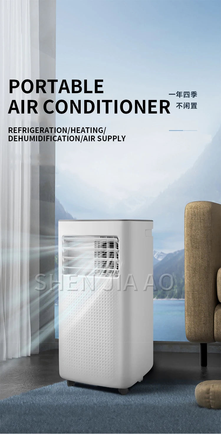 3500W/3300W Air Conditioner 3 in 1 Portable AC Unit with Built-in Dehumidifier and Fan Functions Cools 250 sq.ft