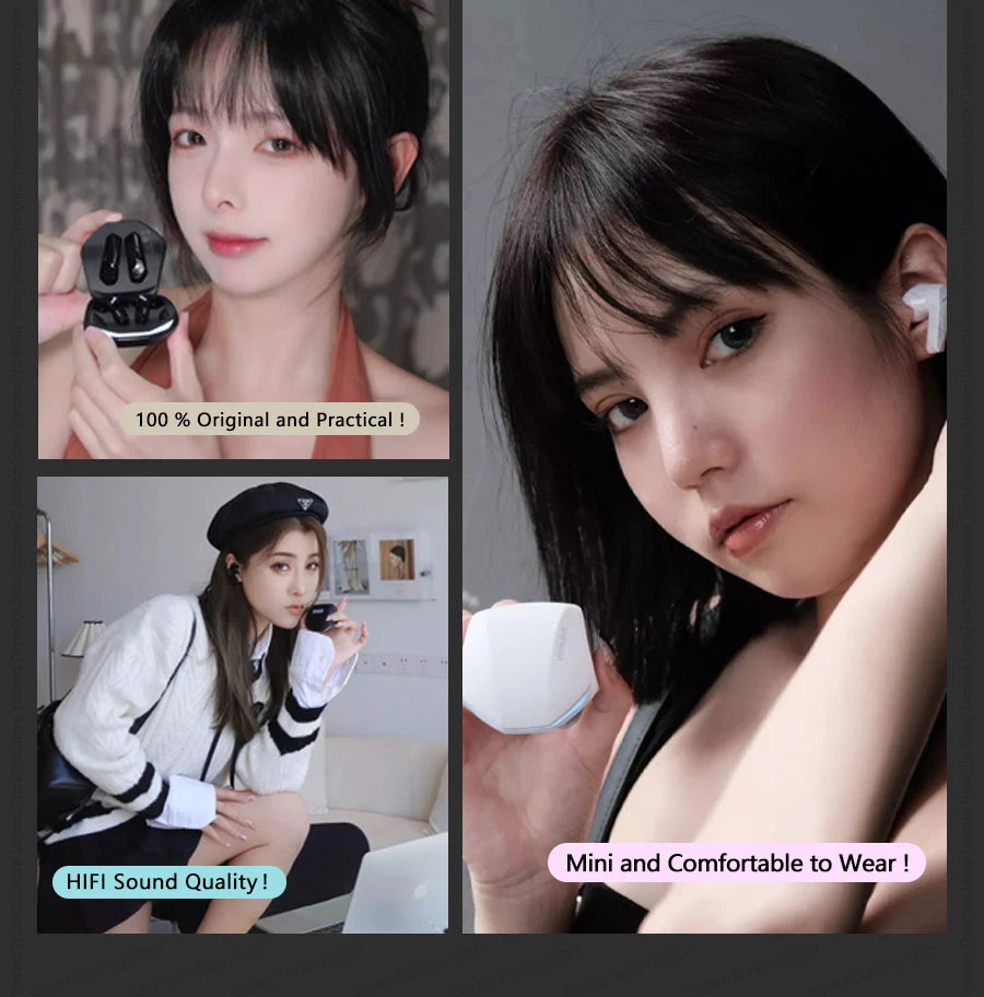 Choice Lenovo GM2 Pro TWS Wireless Bluetooth Headset Touch Control Mic Earbuds Headphones Noise Cancelling Air Pro Earphones