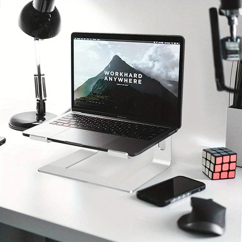 Vertical Laptop Stand Ergonomic Aluminum Laptop Computer Stand Laptop Riser Notebook Holder Stand Macbook Pro Support