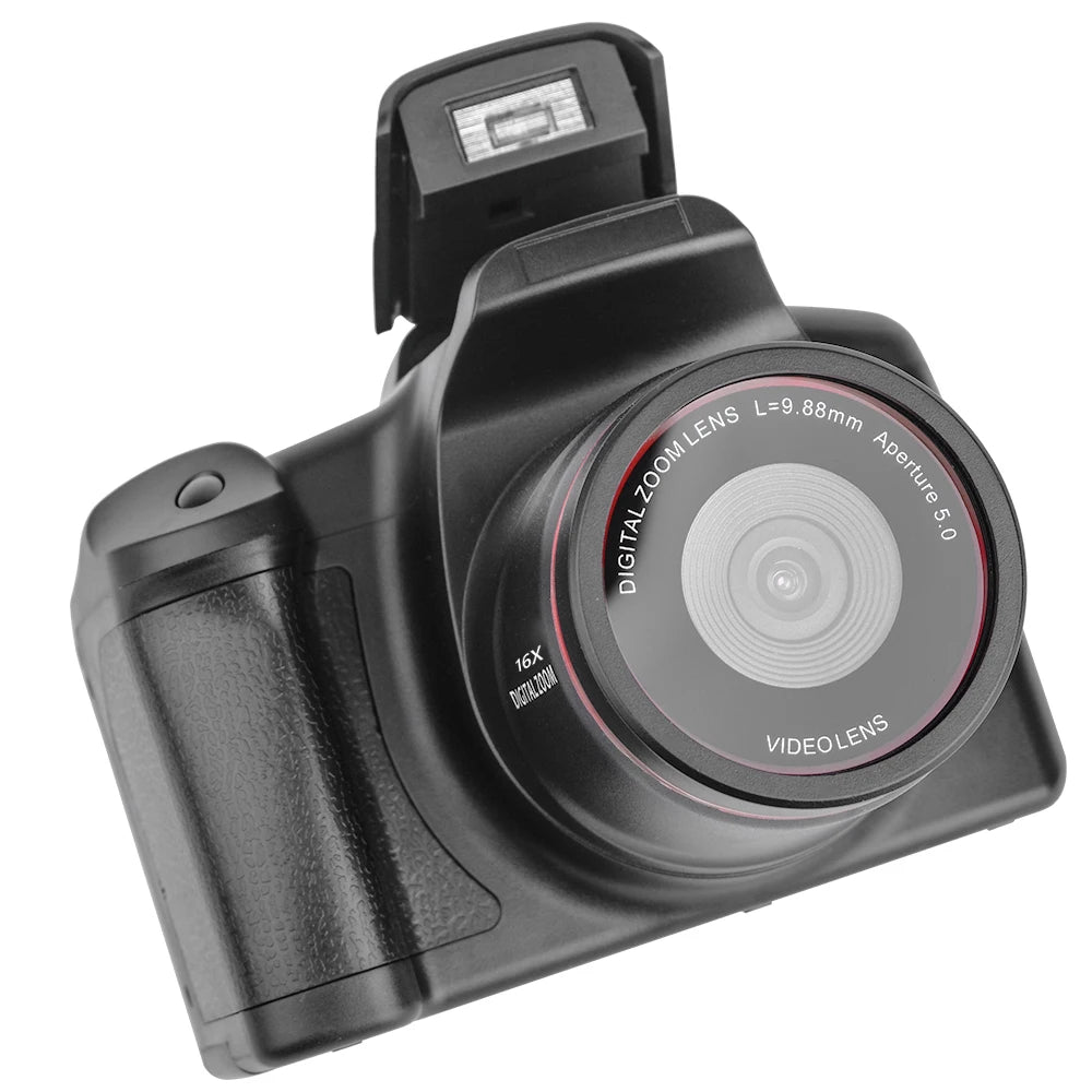 Camcorder 16X Zoom Vlogging Camera with 2.4 Inch LCD Screen Video Recorder for Photography and Video
