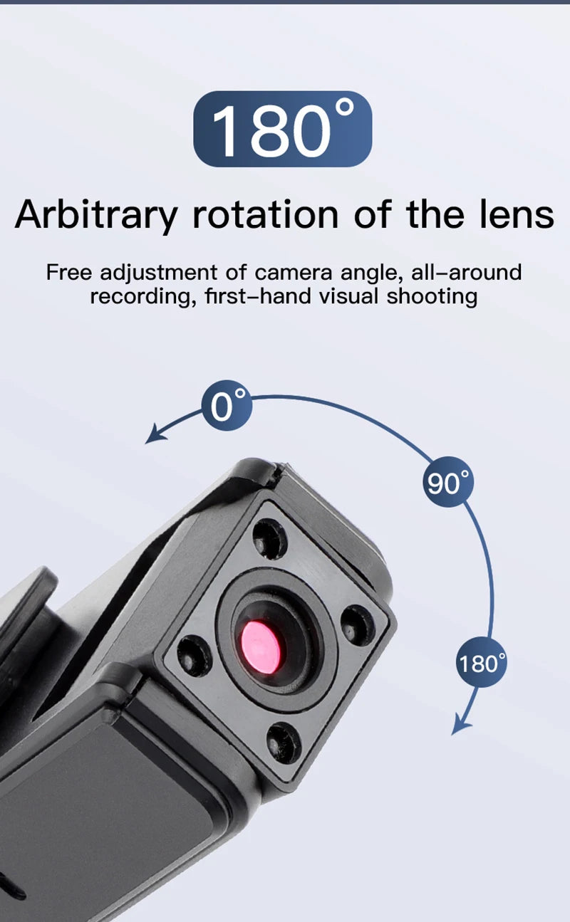 Mini Camera Night Vision HD 1080P Wireless Network Camera Digital Handheld Camera Outdoor Sports Camera Video Camcorder