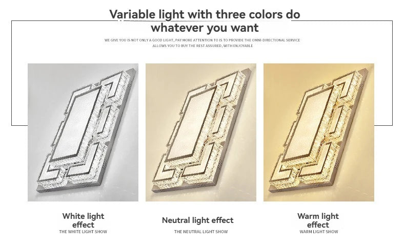 Modern Light Luxury Ceiling Led Crystal Ceiling Light Home Decoration Home Decoration Bedroom Dining Room Kitchen Lighting