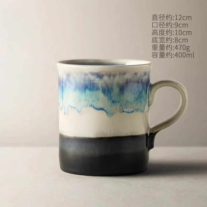 Ceramic cup household creative boys cup couple coffee cup office