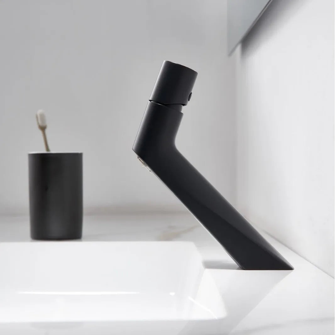 Bathroom Basin Faucet Hot and Cold 2 Lavotory Ways Sink Faucet  Bathroom Vessel Sink Mixer Taps Brass and zinc alloy