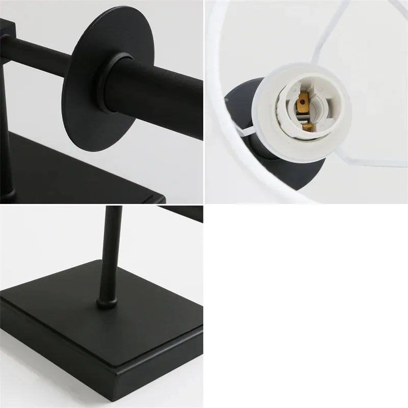 Modern American Led Wall Lamp Decor Bathroom Mirror Light Bedroom Corridor Stairs Cloth Indoor TV Background Decor Light