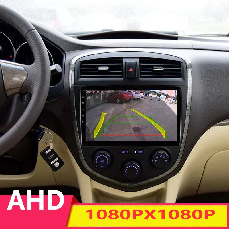Car Camera HD Night Vision AHD/CCD Universal Dynamic Trajectory Reversing Camera Waterproof Fisheye 170 Degrees.